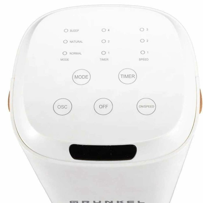 Grunkel Ventilador de Torre TF-DSG GR Blanco 50W con 3 Velocidades, Temporizador y Mando a Distancia Grunkel Ventilador de Torre TF-DSG GR Blanco 50W con 3 Velocidades, Temporizador y Mando a Distancia