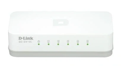 D-Link GO-SW-5E Switch No administrado Fast Ethernet (10/100) Blanco D-Link GO-SW-5E Switch No administrado Fast Ethernet (10/100) Blanco