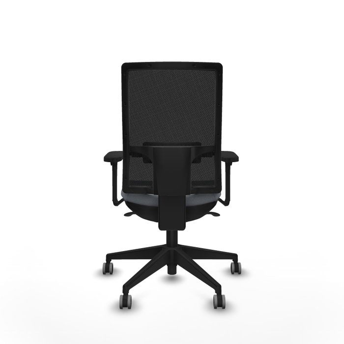 PIQUERAS Y CRESPO Silla de oficina Horna con mecanismo Sincro, Gris y Negro PIQUERAS Y CRESPO Silla de oficina Horna con mecanismo Sincro, Gris y Negro