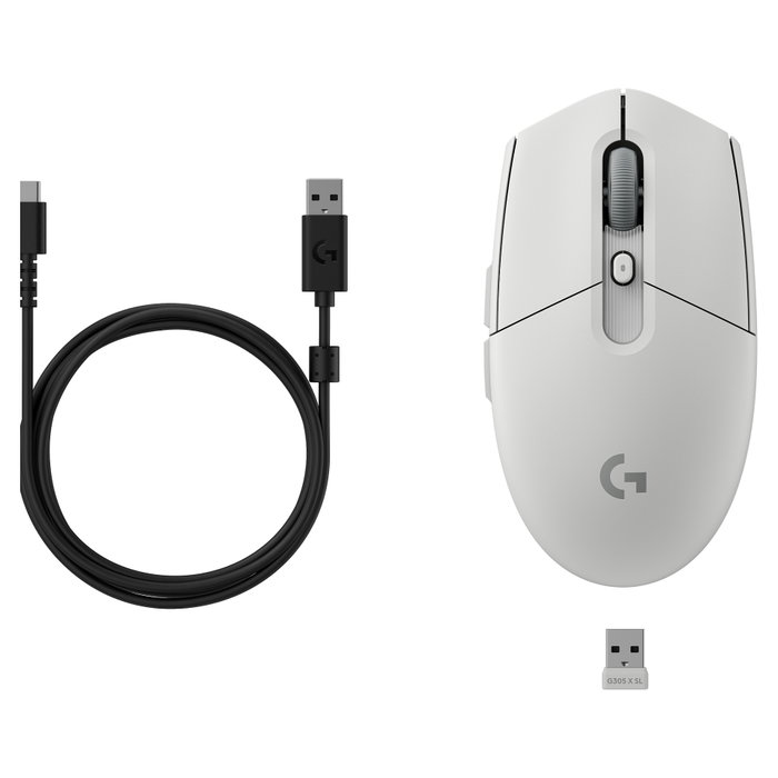 Logitech G305 X Superlight Blanco