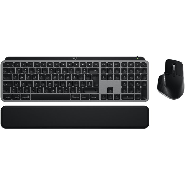Logitech MX Keys S Combo for Mac - Teclado y Ratón Inalámbricos Negro Logitech MX Keys S Combo for Mac - Teclado y Ratón Inalámbricos Negro