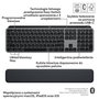 Logitech MX Keys S Combo for Mac - Teclado y Ratón Inalámbricos Negro