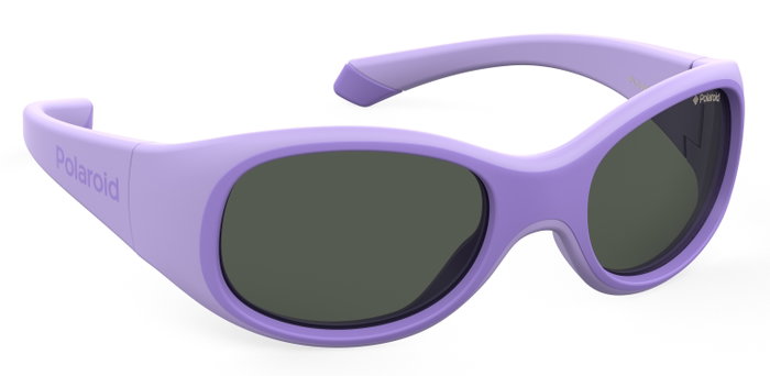 Polaroid PLD-8038-S-B3V-M9 Gafas de sol infantiles moradas