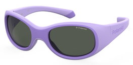 Polaroid PLD-8038-S-B3V-M9 Gafas de sol infantiles moradas