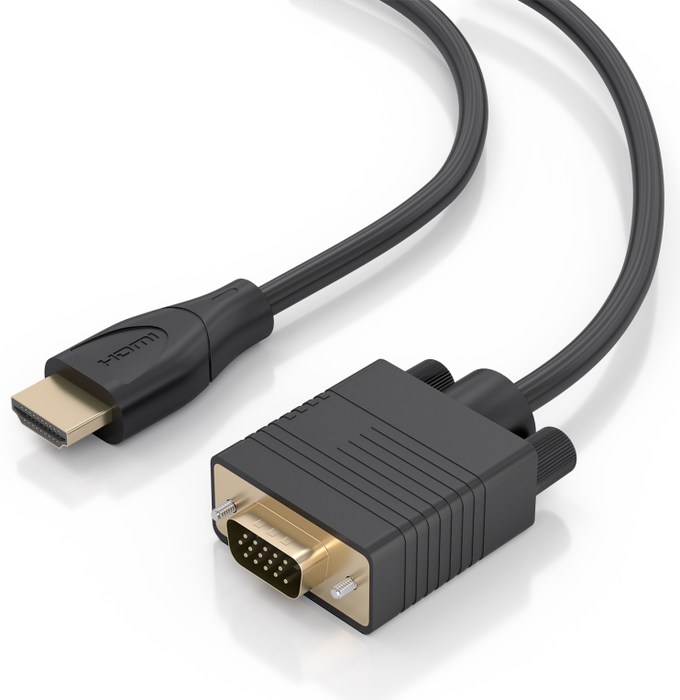Aisens Cable Conversor HDMI a SVGA A122-1010 Negro 1m