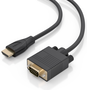 Aisens Cable Conversor HDMI a SVGA A122-1010 Negro 1m