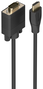 Aisens Cable Conversor HDMI a SVGA A122-1010 Negro 1m