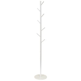 Home Deco Factory Perchero Loka Essentiel Blanco Hierro Mineral d.27 cm h.173 cm