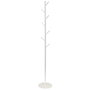 Home Deco Factory Perchero Loka Essentiel Blanco Hierro Mineral d.27 cm h.173 cm
