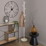 Home Deco Factory Perchero Loka Essentiel Blanco Hierro Mineral d.27 cm h.173 cm