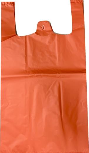 BOLSAS Bolsa Asa Anónima 42x53 cm 50 Micras 70% Reciclado Naranja Paquete 1 kg