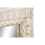 DKD Home Decor Espejo de Mango 83x4x121 Elefante Blanco