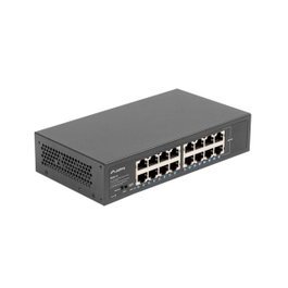 LANBERG RSGE-16 Switch No Administrado 16 Puertos Gigabit Ethernet 1U Negro