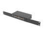 LANBERG RSGE-16 Switch No Administrado 16 Puertos Gigabit Ethernet 1U Negro