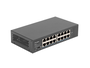 LANBERG RSGE-16 Switch No Administrado 16 Puertos Gigabit Ethernet 1U Negro