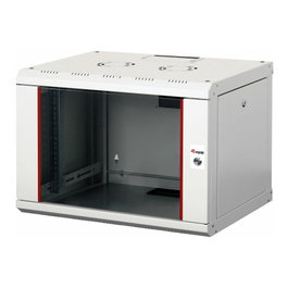 Equip EPM-07-6045-G-CBAA Bastidor de Pared para Rack 19" 7U Gris Claro con Puerta de Cristal, 600 x 450 x 418 mm