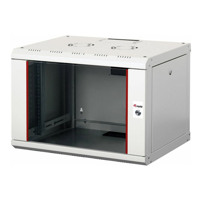 Equip EPM-07-6045-G-CBAA Bastidor de Pared para Rack 19" 7U Gris Claro con Puerta de Cristal, 600 x 450 x 418 mm Equip EPM-07-6045-G-CBAA Bastidor de Pared para Rack 19" 7U Gris Claro con Puerta de Cristal, 600 x 450 x 418 mm