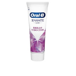 Oral-B 3D White Luxe Pasta de Dientes Blanqueadora - Elimina Manchas Superficiales, Sabor Menta, 75 ml