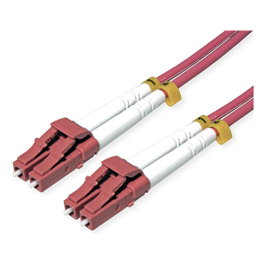 ROLINE Cable de fibra óptica OM4 LC/LC blindado 3 m violeta