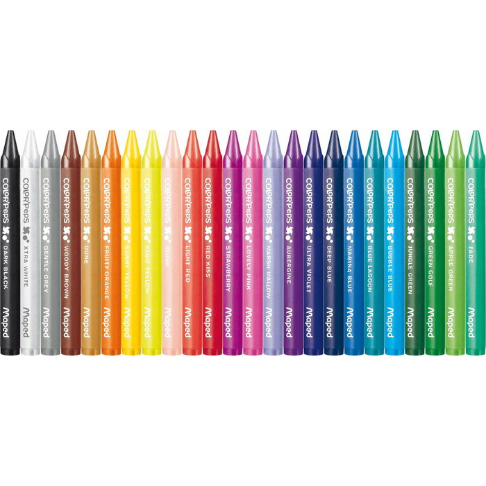 Maped Kit Color'Peps de 100 Piezas con Estuche con Asa, Surtido de Colores