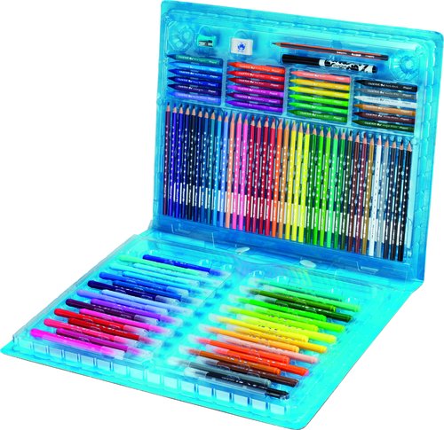 Maped Kit Color'Peps de 100 Piezas con Estuche con Asa, Surtido de Colores
