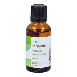 TERPENIC Verbena Exótica Aceite Esencial Bio 30 ml - Litsea cubeba, Sedante, Antidepresivo