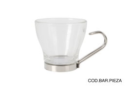 La Mediterranea Vaso Café 100cc DEBORA, Pack de 6 unidades