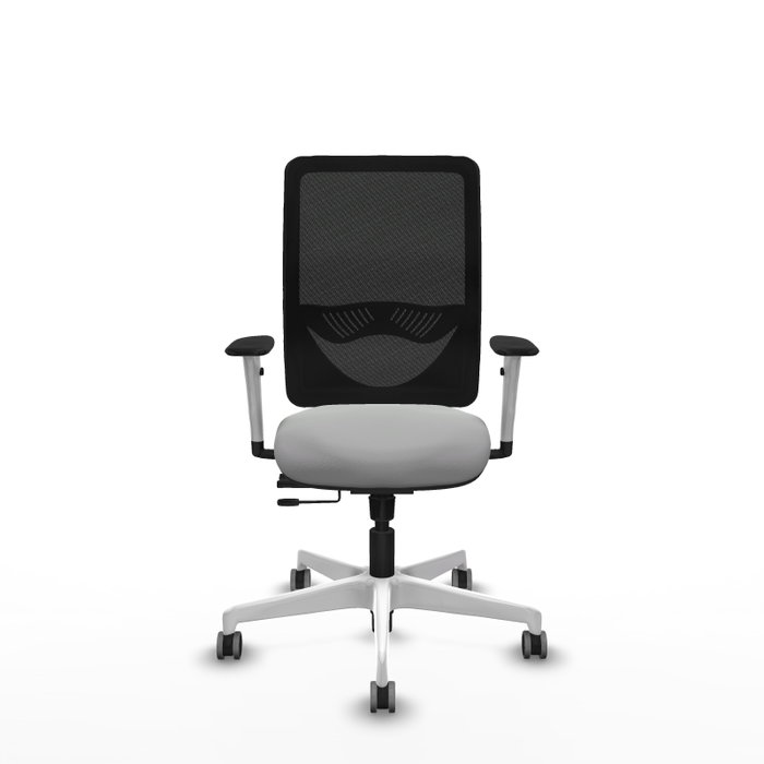 PIQUERAS Y CRESPO Silla de oficina Zulema Gris claro/Negro PIQUERAS Y CRESPO Silla de oficina Zulema Gris claro/Negro