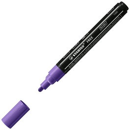 STABILO Marcador Acrílico FREE T300 Arty Line Violeta 2-3 mm (Set de 5)