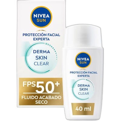 Nivea Sun Derma Piel Clara SPF50+ 40 ml