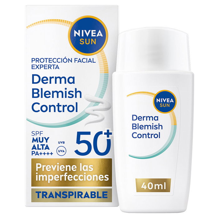 Nivea Sun Derma Piel Clara SPF50+ 40 ml