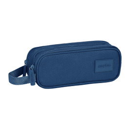 Safta Portatodo Doble Safta Basic Azul Marino