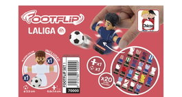 CHICOS Caja Jugador Footflip La Liga Blanco con Balón
