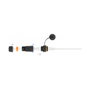 DeLOCK Conector de cable RJ45 hembra a RJ45 hembra Cat.6A impermeable