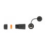 DeLOCK Conector de cable RJ45 hembra a RJ45 hembra Cat.6A impermeable