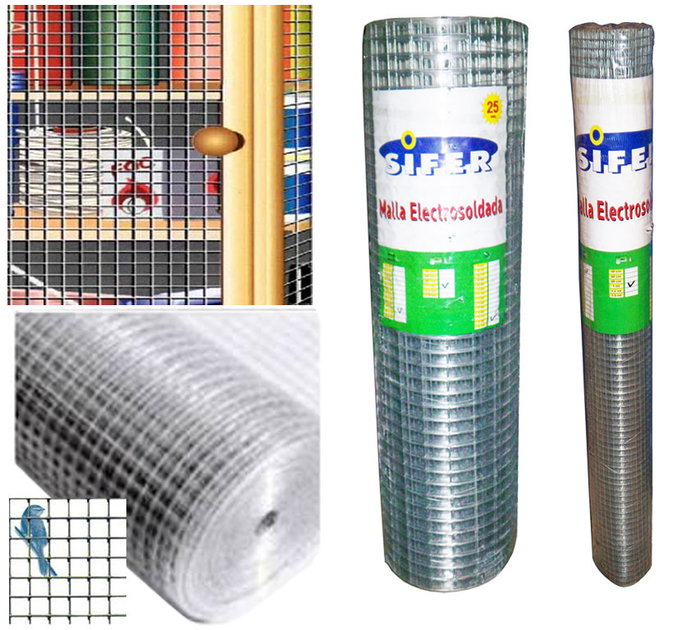 SIFER Malla Electrosoldada 19x19x1.4 mm Rollo 1.50 m SIFER Malla Electrosoldada 19x19x1.4 mm Rollo 1.50 m