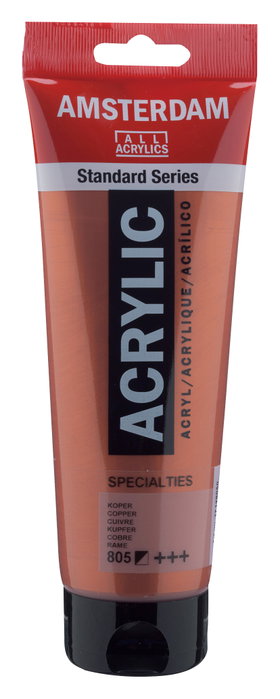 Amsterdam Standard Series Acrílico Cobre 805 Tubo 250 ml Amsterdam Standard Series Acrílico Cobre 805 Tubo 250 ml