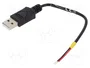 DeLOCK 85250 Cable USB 2.0 Tipo-A a extremos abiertos 10 cm