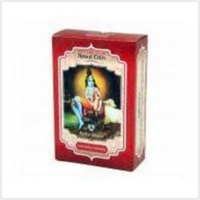Radhe Shyam Henna Polvo Castaño Cobrizo