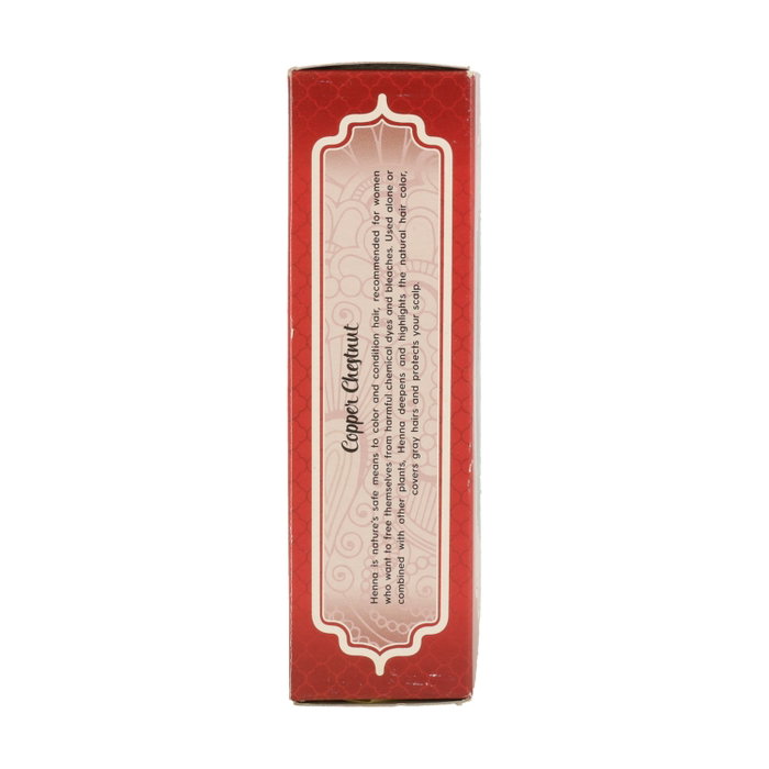 Radhe Shyam Henna Polvo Castaño Cobrizo