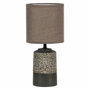 DKD Home Decor Lámpara de Sobremesa de Gres y Poliéster, Surtido de 2 Unidades (Marrón Oscuro y Azul)大変