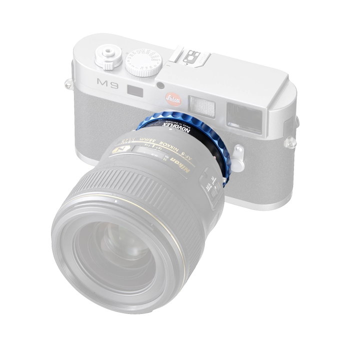 Novoflex Adaptador de Nikon FD a Leica M con control de apertura Novoflex Adaptador de Nikon FD a Leica M con control de apertura