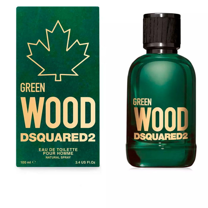 Dsquared2 Green Wood Pour Homme Eau de Toilette Vaporizador 100 ml Hombre Amaderada Aromática 2019