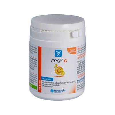 Nutergia Ergy-C Polvo 125Gr - Vitamina C, Resveratrol, Vitaminas B2, B3 y B6 para Cansancio y Sistema Inmune Nutergia Ergy-C Polvo 125Gr - Vitamina C, Resveratrol, Vitaminas B2, B3 y B6 para Cansancio y Sistema Inmune