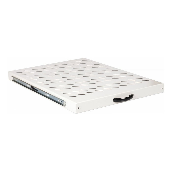 EQUIP EZVS-19-1-80-G Bandeja Deslizante para Servidores 19" (80 cm de Profundidad, 1U de Altura), Color Gris Claro