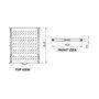 EQUIP Bandeja deslizante EZVS-19-1-80-G de 19 pulgadas para servidores