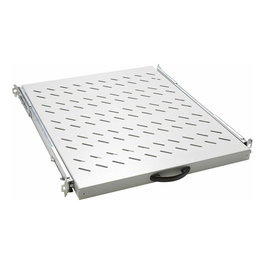 EQUIP EZVS-19-1-80-G Bandeja Deslizante para Servidores 19" (80 cm de Profundidad, 1U de Altura), Color Gris Claro