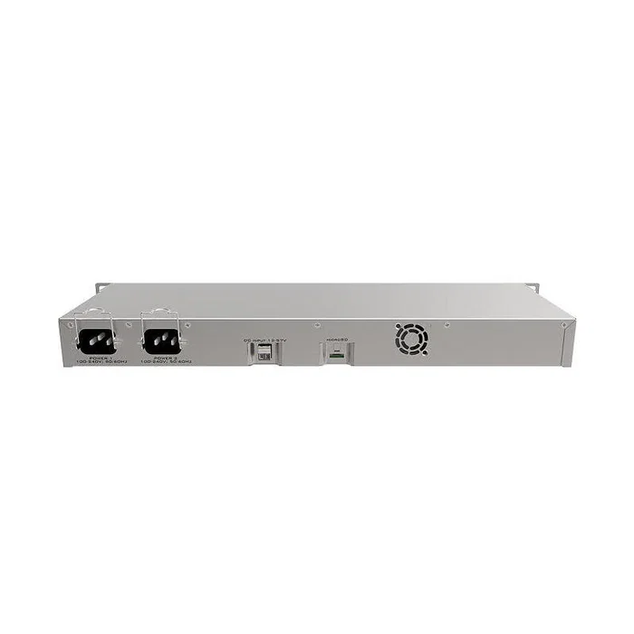 Mikrotik RB1100x4 (RB1100AHx4) - Router con 13 Puertos Gigabit Ethernet, 4 núcleos CPU 1.4 GHz, 1 GB RAM, RouterOS, Licencia Nivel 6