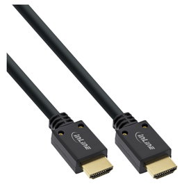 InLine Cable HDMI Ultra High Speed 8K4K 3m negro y oro