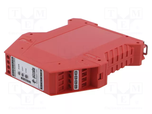 PIZZATO ELETTRICA CS DM-20V024 Relé de Seguridad 24VAC/24VDC